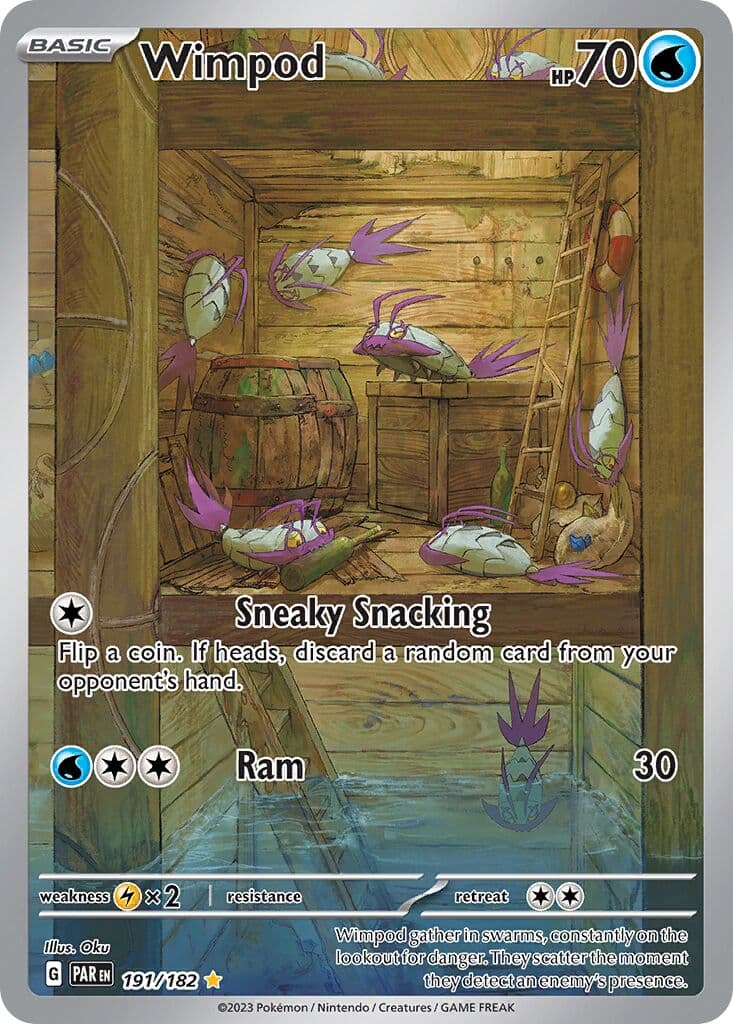 Paradox Rift Pokemon card #191 - high resolution TCG trading card image