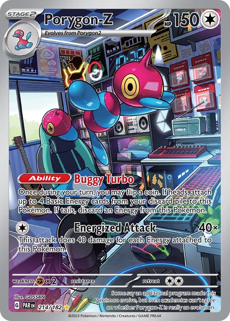 Paradox Rift Pokemon card #214 - high resolution TCG trading card image