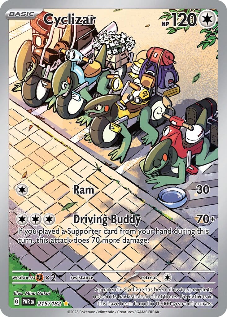 Paradox Rift Pokemon card #215 - high resolution TCG trading card image