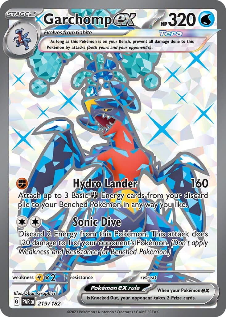 Paradox Rift Pokemon card #219 - high resolution TCG trading card image