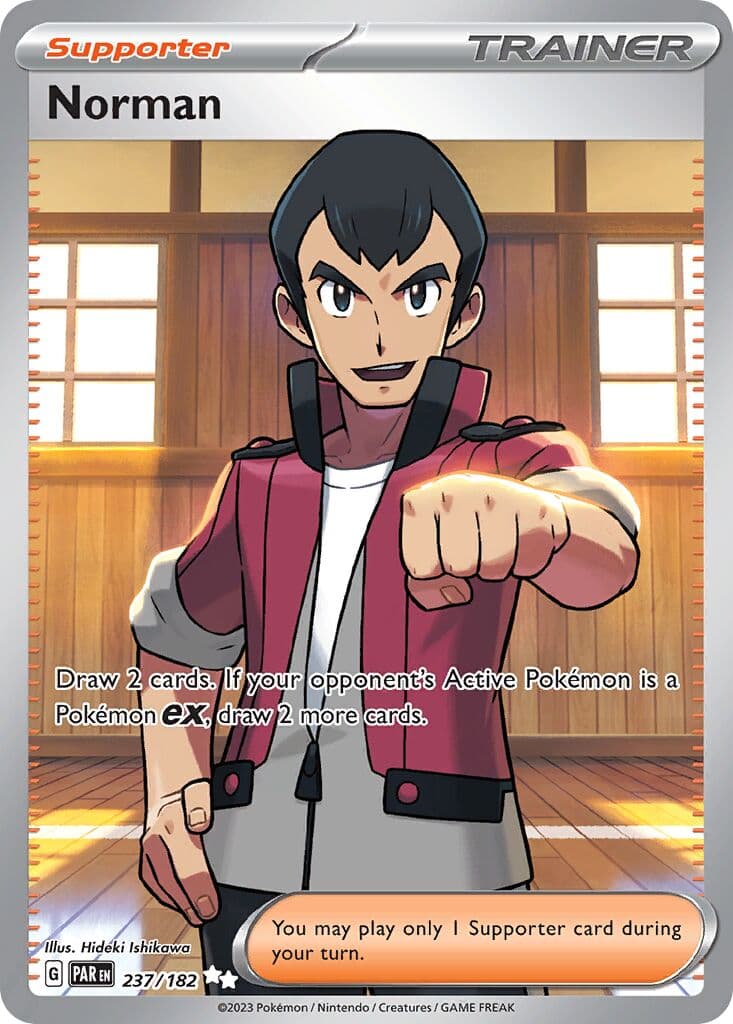 Paradox Rift Pokemon card #237 - high resolution TCG trading card image