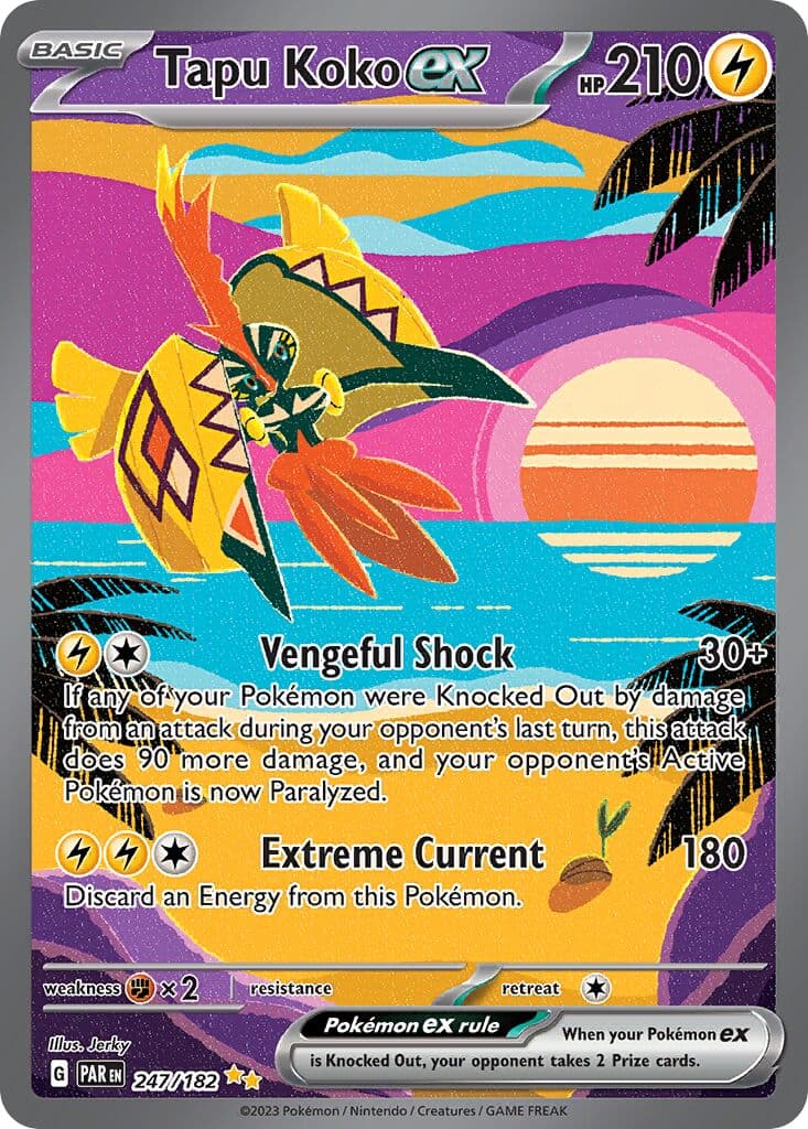 Paradox Rift Pokemon card #247 - high resolution TCG trading card image