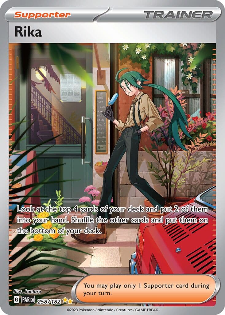 Paradox Rift Pokemon card #258 - high resolution TCG trading card image