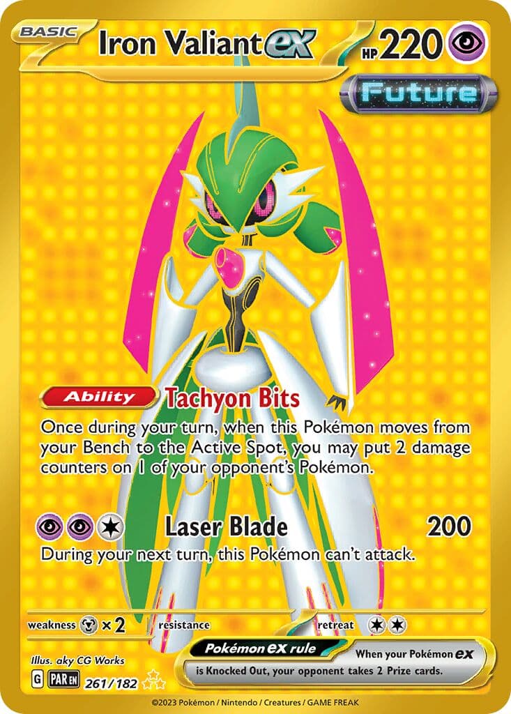 Paradox Rift Pokemon card #261 - high resolution TCG trading card image