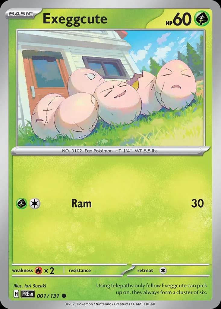 Prismatic Evolutions Pokemon card #001 - high resolution TCG trading card image
