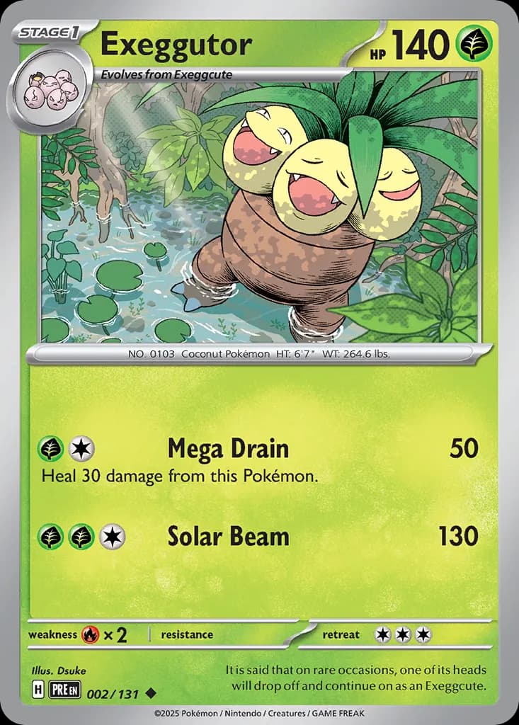 Prismatic Evolutions Pokemon card #002 - high resolution TCG trading card image