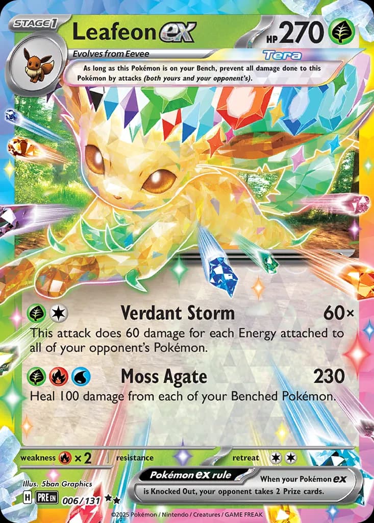 Prismatic Evolutions Pokemon card #006 - high resolution TCG trading card image