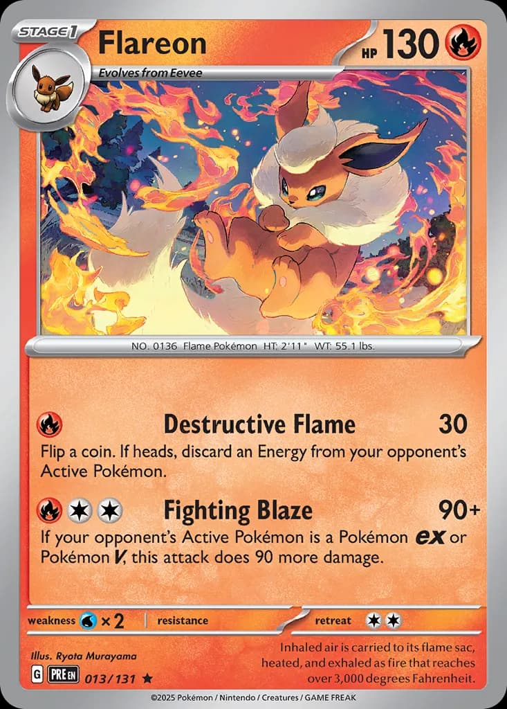 Prismatic Evolutions Pokemon card #013 - high resolution TCG trading card image