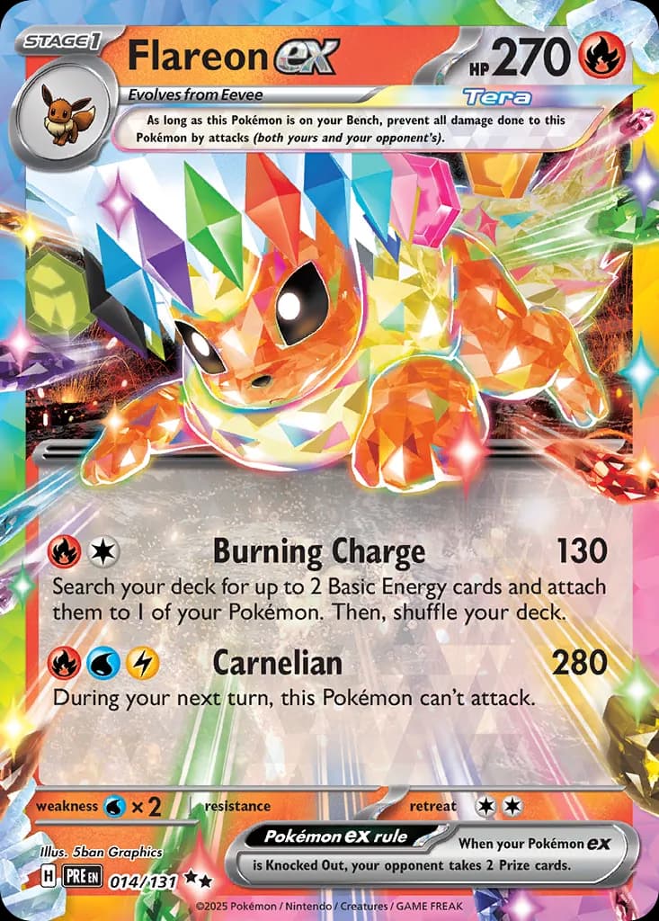 Prismatic Evolutions Pokemon card #014 - high resolution TCG trading card image