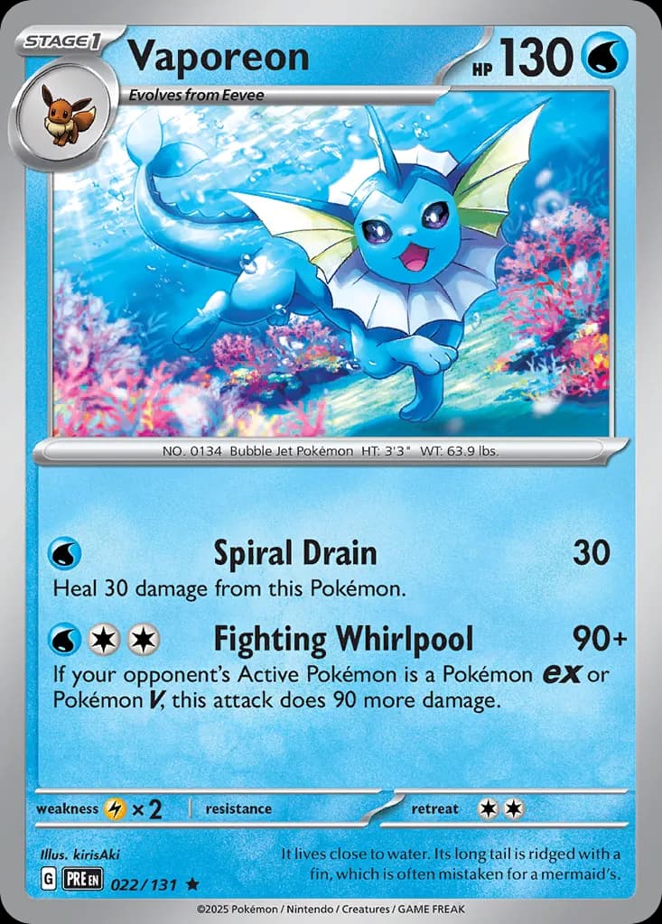Prismatic Evolutions Pokemon card #022 - high resolution TCG trading card image