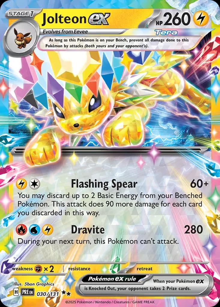 Prismatic Evolutions Pokemon card #030 - high resolution TCG trading card image