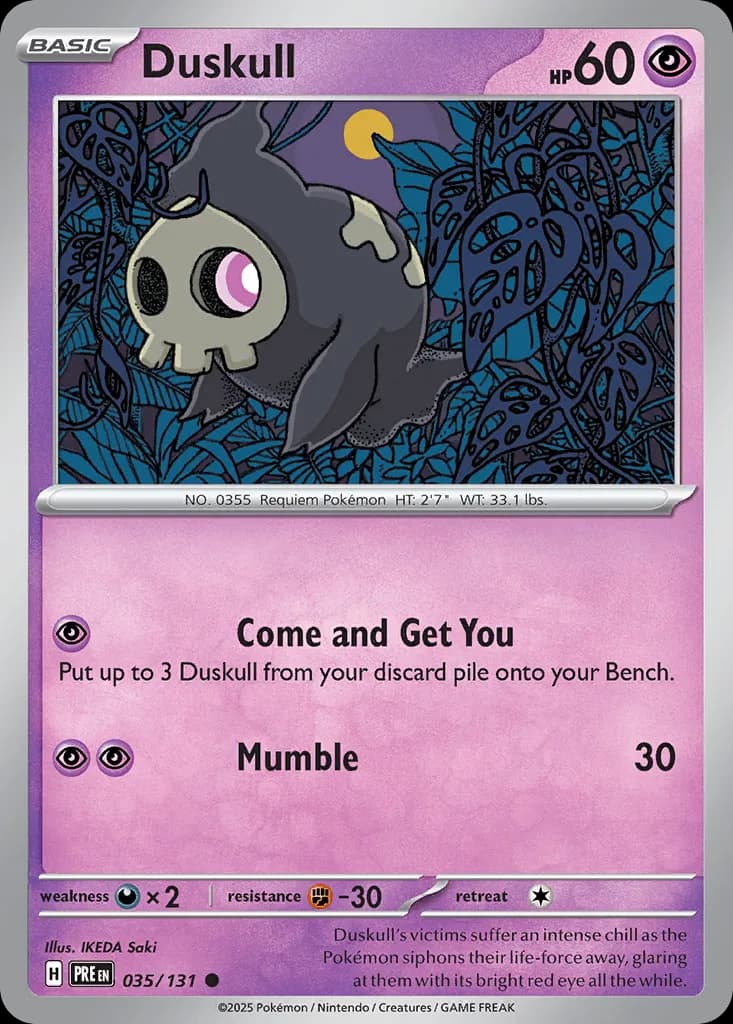 Prismatic Evolutions Pokemon card #035 - high resolution TCG trading card image