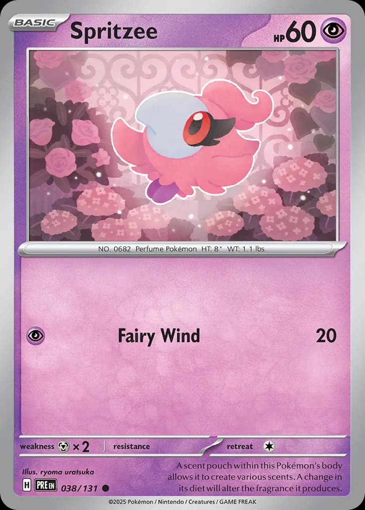 Prismatic Evolutions Pokemon card #038 - high resolution TCG trading card image