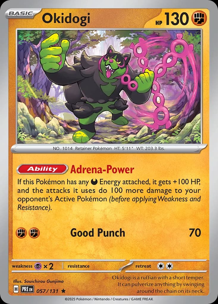 Prismatic Evolutions Pokemon card #057 - high resolution TCG trading card image
