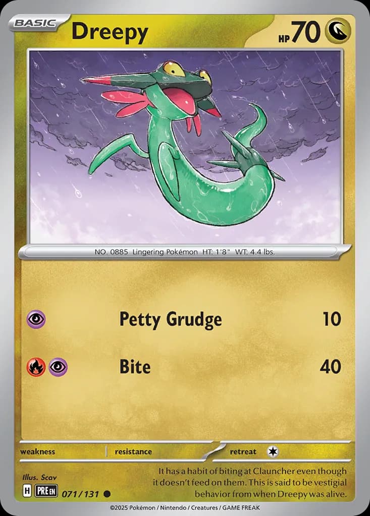 Prismatic Evolutions Pokemon card #071 - high resolution TCG trading card image