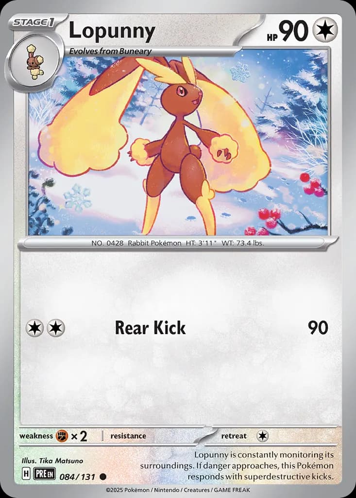 Prismatic Evolutions Pokemon card #084 - high resolution TCG trading card image