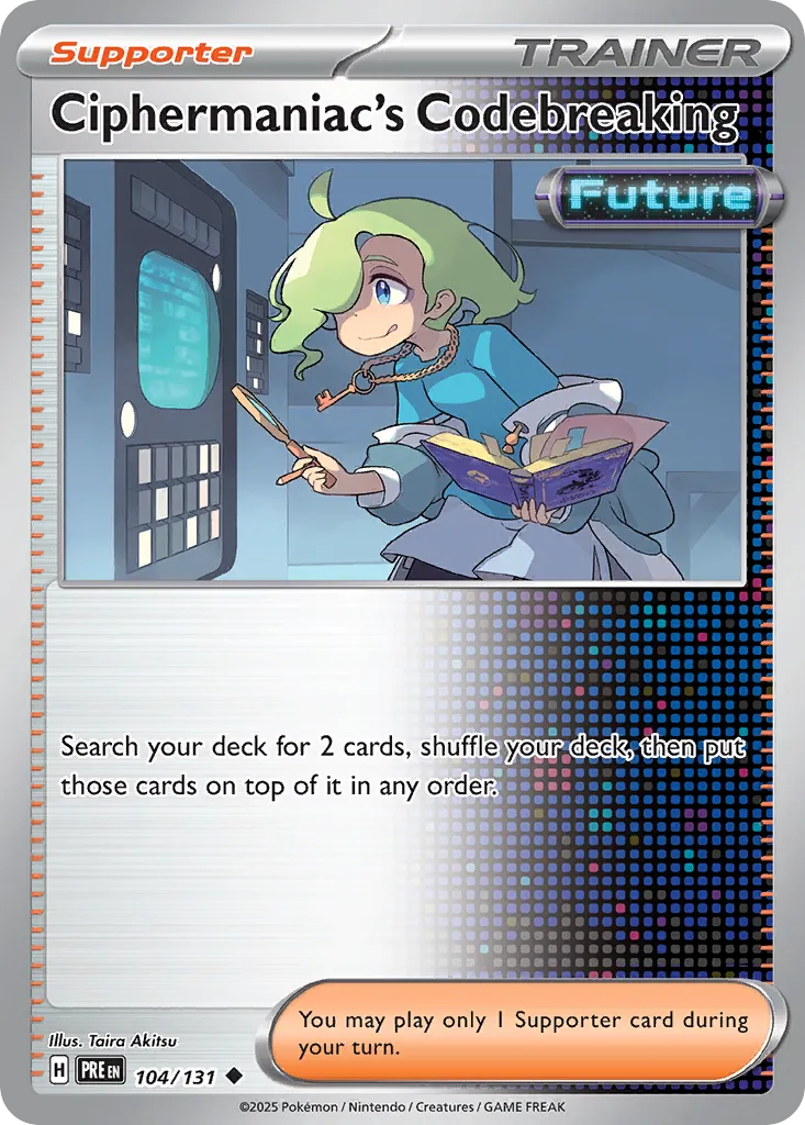 Prismatic Evolutions Pokemon card #104 - high resolution TCG trading card image