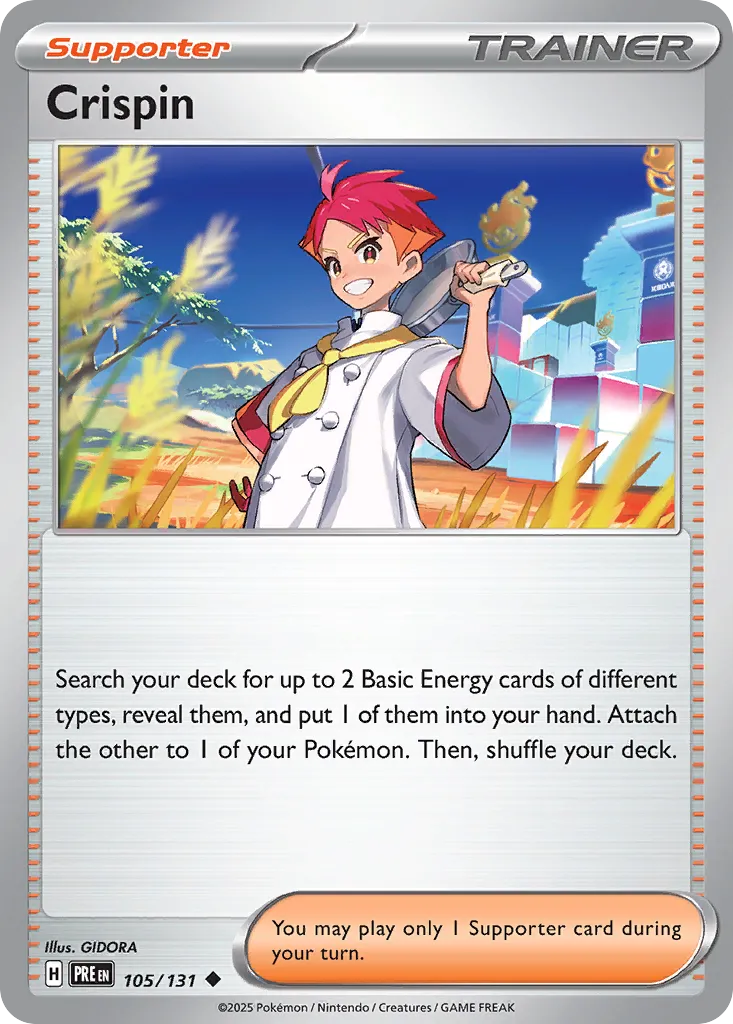 Prismatic Evolutions Pokemon card #105 - high resolution TCG trading card image
