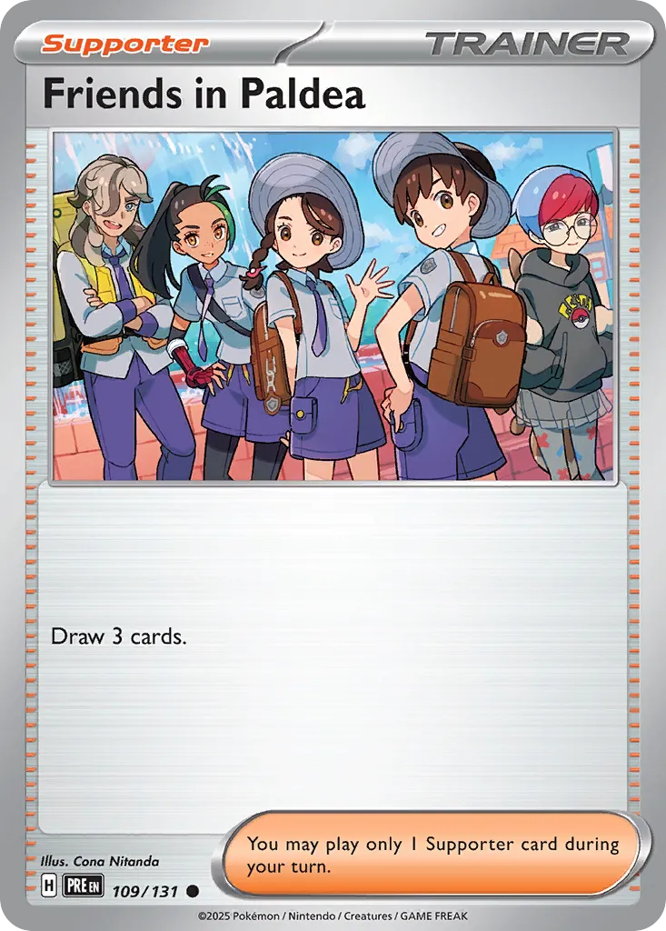 Prismatic Evolutions Pokemon card #109 - high resolution TCG trading card image