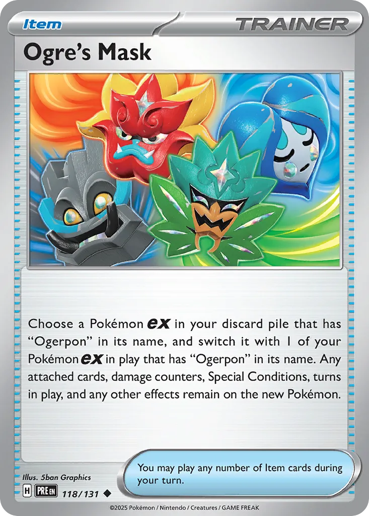 Prismatic Evolutions Pokemon card #118 - high resolution TCG trading card image