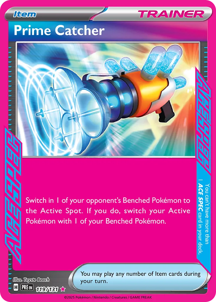 Prismatic Evolutions Pokemon card #119 - high resolution TCG trading card image