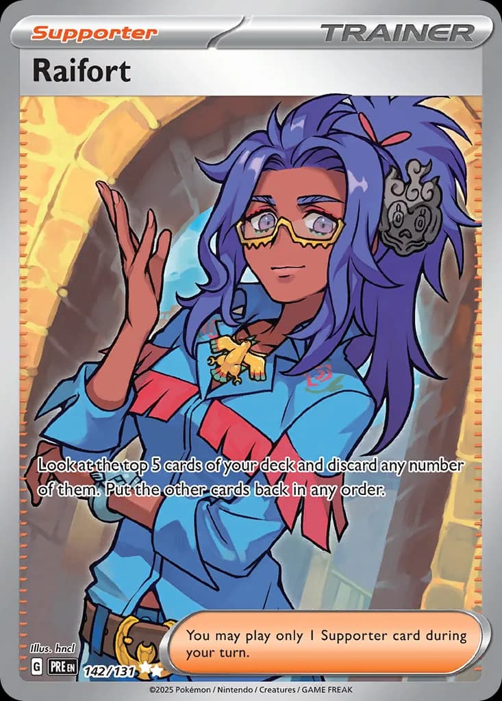 Prismatic Evolutions Pokemon card #142 - high resolution TCG trading card image