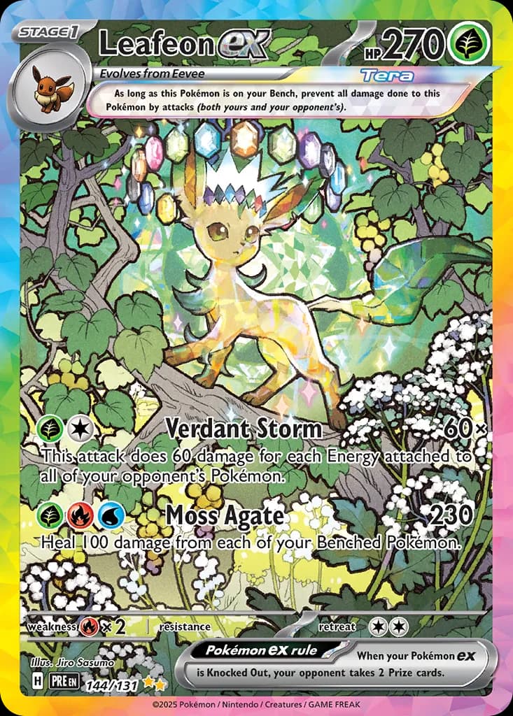 Prismatic Evolutions Pokemon card #144 - high resolution TCG trading card image