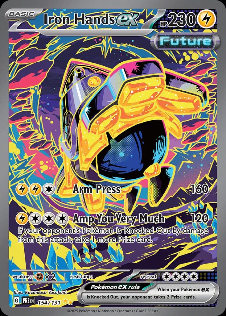 Prismatic Evolutions Pokemon card #154 - high resolution TCG trading card image