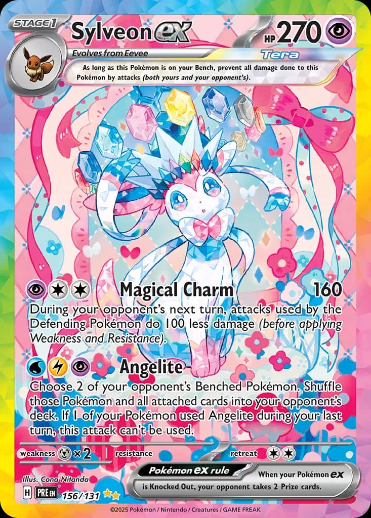 Prismatic Evolutions Pokemon card #156 - high resolution TCG trading card image