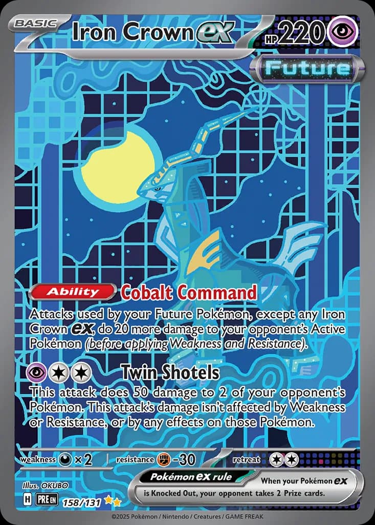 Prismatic Evolutions Pokemon card #158 - high resolution TCG trading card image