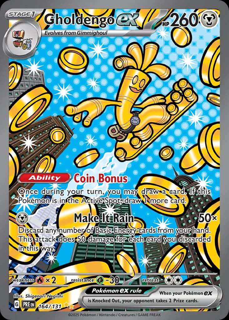 Prismatic Evolutions Pokemon card #164 - high resolution TCG trading card image