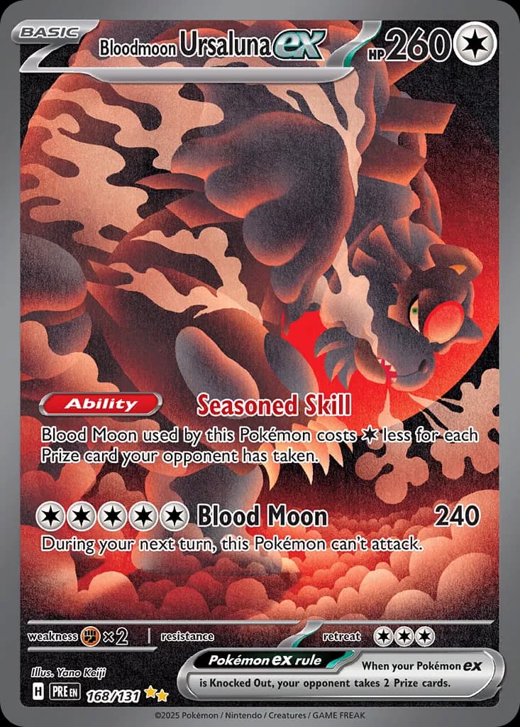 Prismatic Evolutions Pokemon card #168 - high resolution TCG trading card image