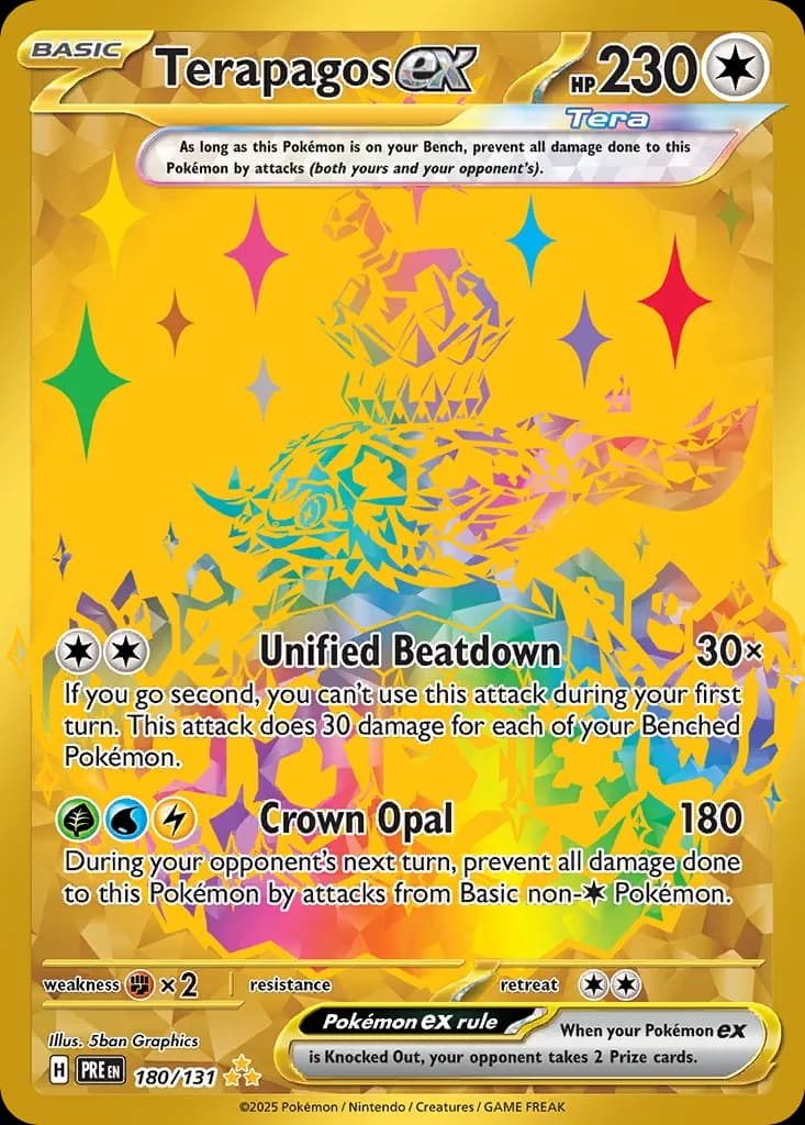 Prismatic Evolutions Pokemon card #180 - high resolution TCG trading card image
