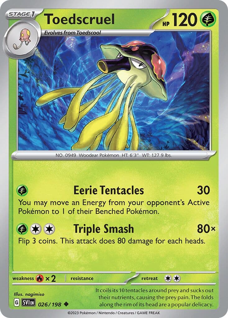Scarlet & Violet Pokemon card #026 - high resolution TCG trading card image