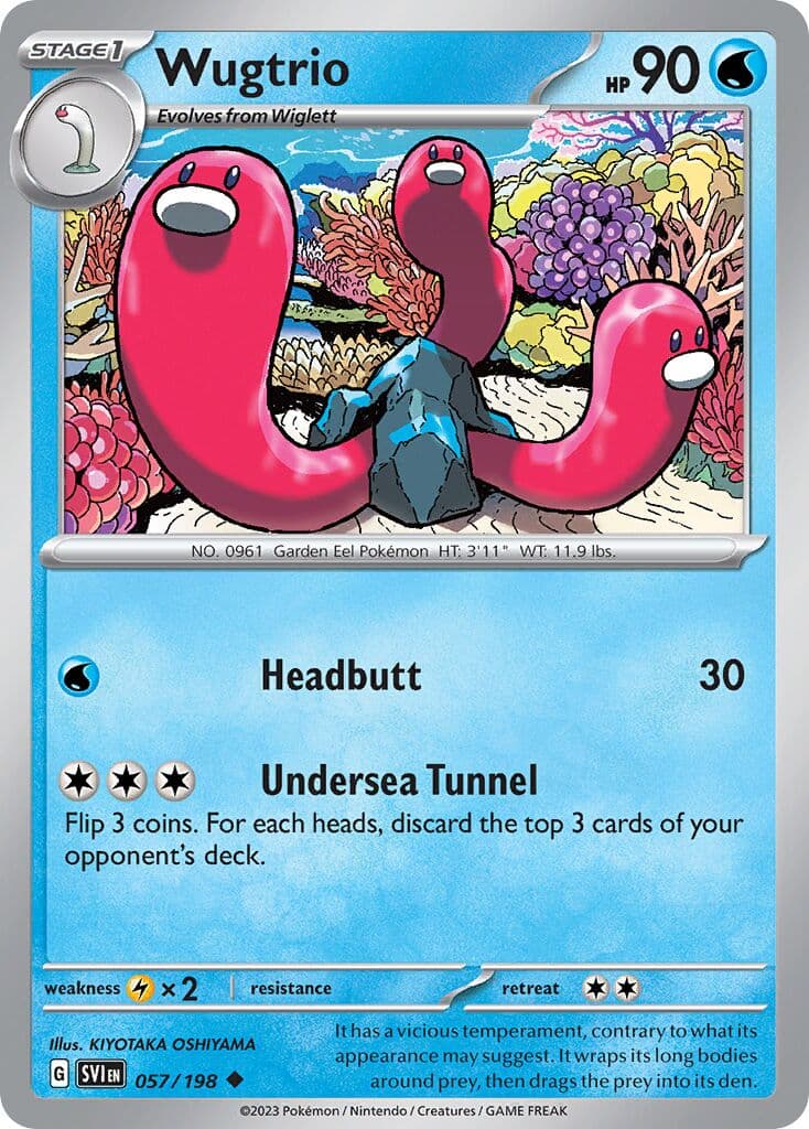 Scarlet & Violet Pokemon card #057 - high resolution TCG trading card image