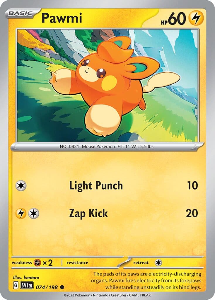 Scarlet & Violet Pokemon card #074 - high resolution TCG trading card image
