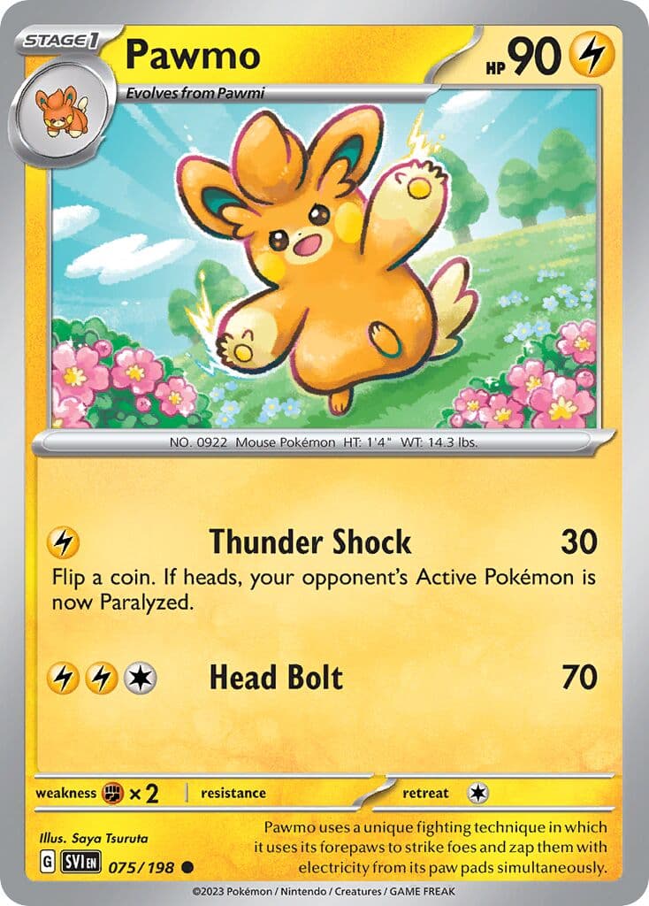 Scarlet & Violet Pokemon card #075 - high resolution TCG trading card image