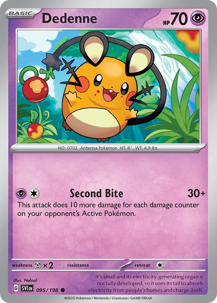 Scarlet & Violet Pokemon card #095 - high resolution TCG trading card image