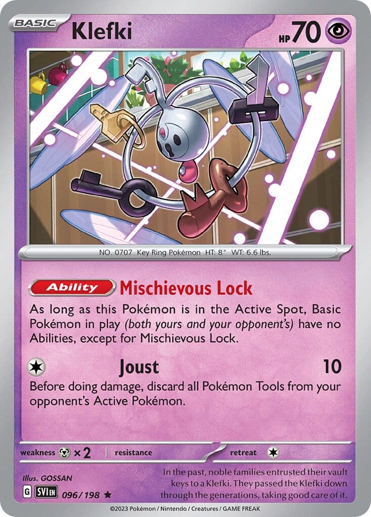 Scarlet & Violet Pokemon card #096 - high resolution TCG trading card image