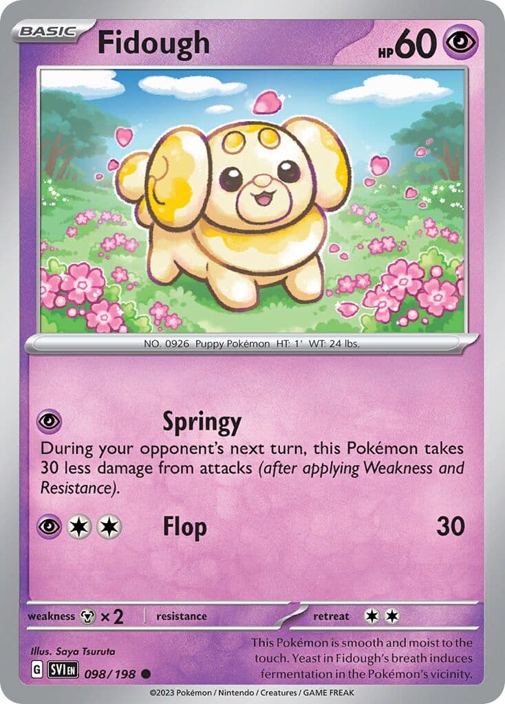 Scarlet & Violet Pokemon card #098 - high resolution TCG trading card image