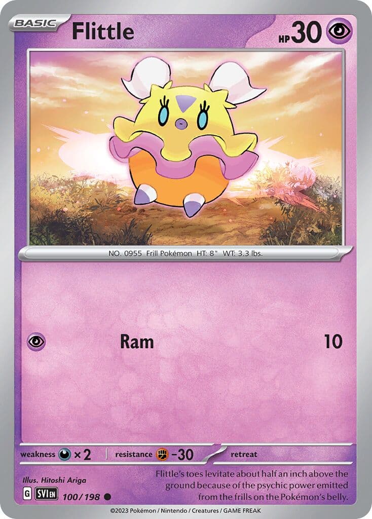 Scarlet & Violet Pokemon card #100 - high resolution TCG trading card image