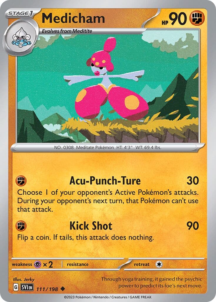 Scarlet & Violet Pokemon card #111 - high resolution TCG trading card image