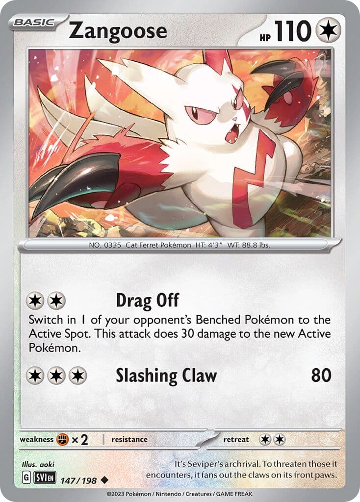 Scarlet & Violet Pokemon card #147 - high resolution TCG trading card image