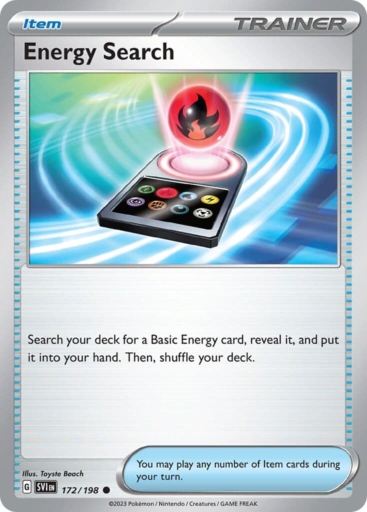 Scarlet & Violet Pokemon card #172 - high resolution TCG trading card image