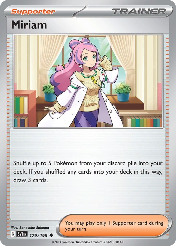 Scarlet & Violet Pokemon card #179 - high resolution TCG trading card image