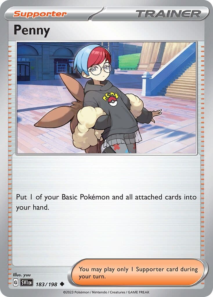 Scarlet & Violet Pokemon card #183 - high resolution TCG trading card image