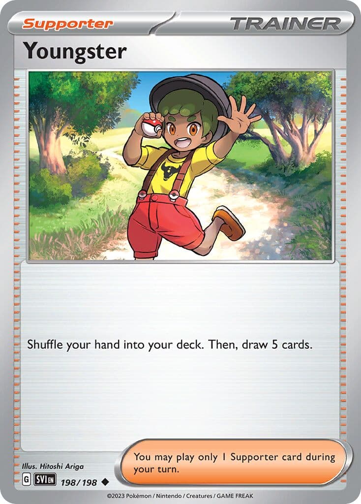 Scarlet & Violet Pokemon card #198 - high resolution TCG trading card image