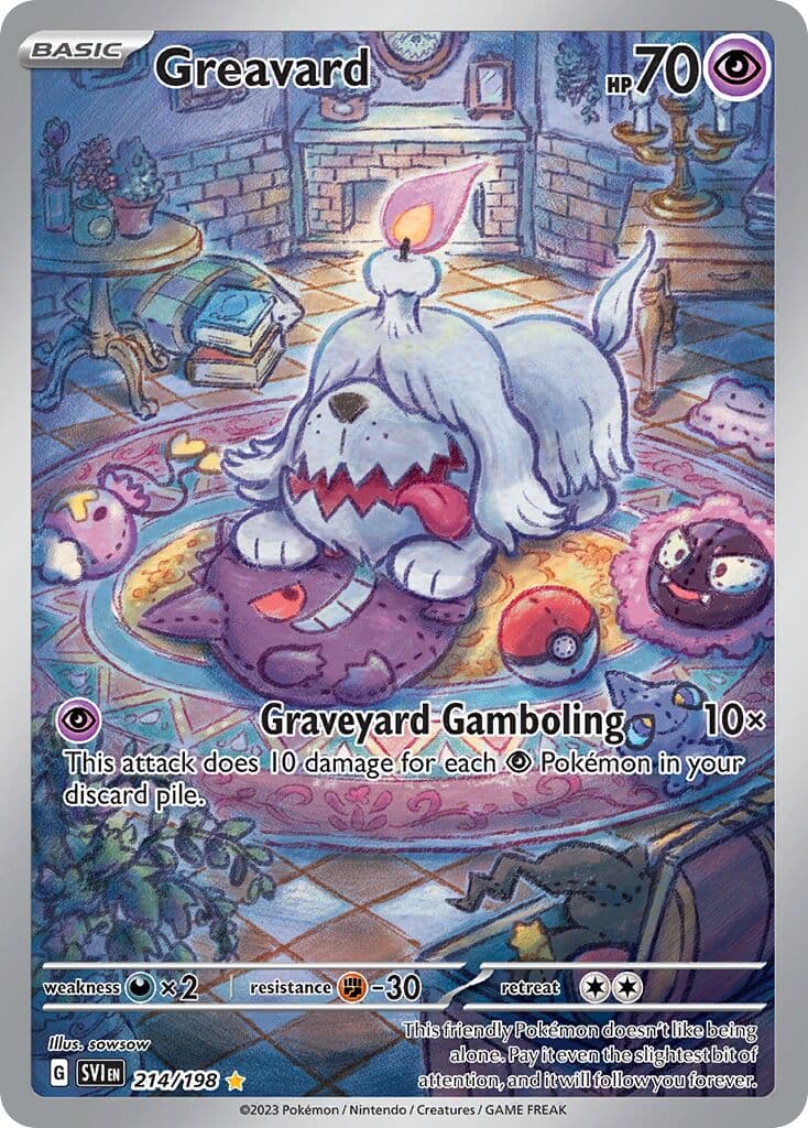 Scarlet & Violet Pokemon card #214 - high resolution TCG trading card image