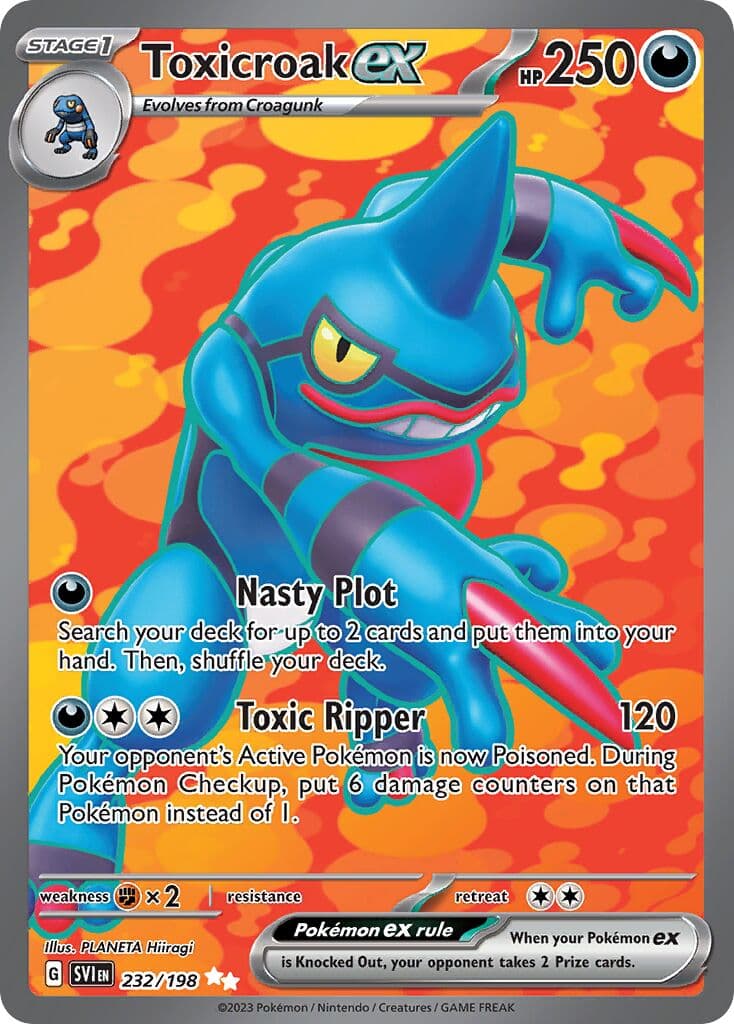 Scarlet & Violet Pokemon card #232 - high resolution TCG trading card image