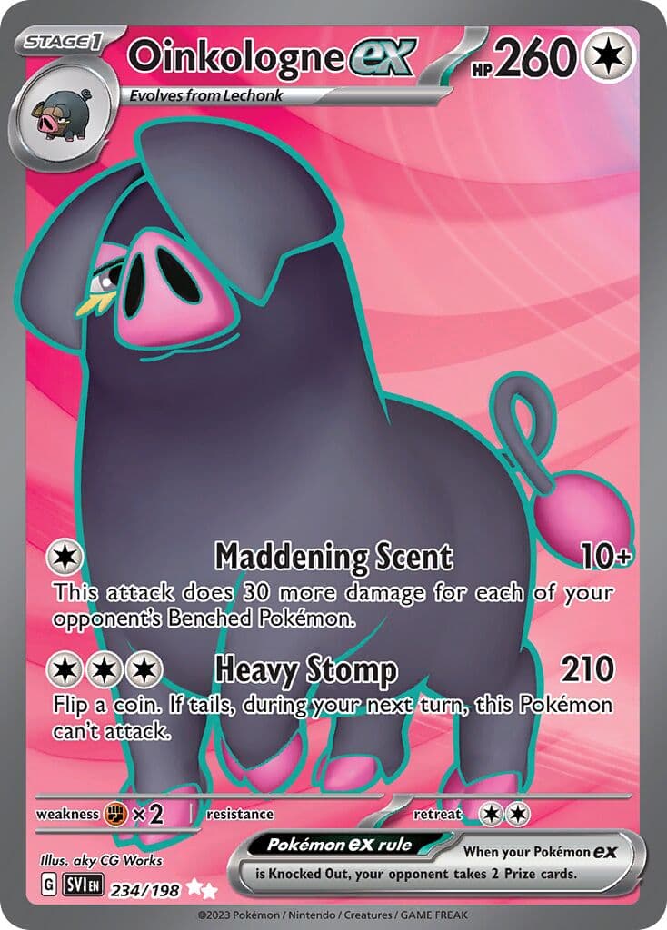 Scarlet & Violet Pokemon card #234 - high resolution TCG trading card image
